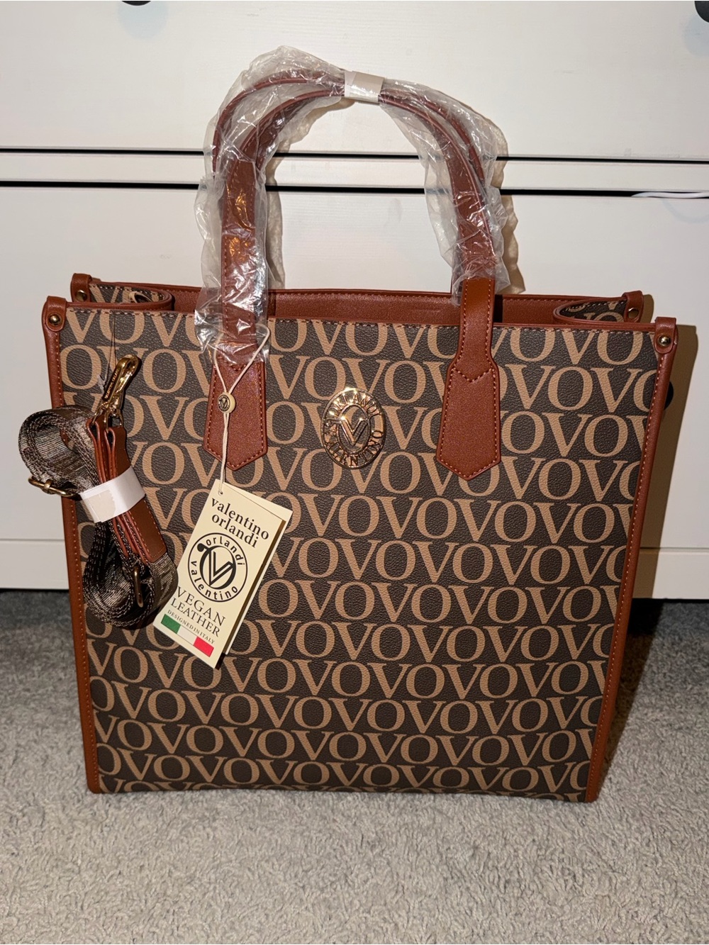 ✨VALENTINO ORLANDI LARGE PRINTED TOTE BAG NWT✨